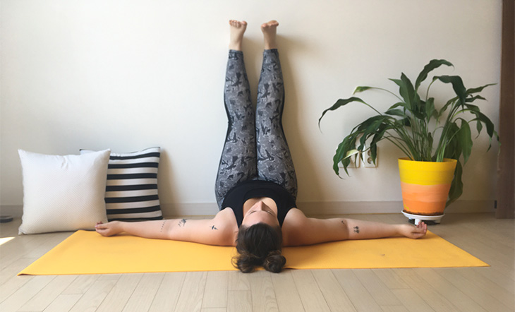 Legs up on the Wall